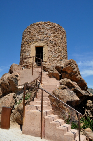 Torre El Molinete and Parque Urbano in Mazarron